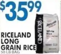 Associated Riceland long grain rice offer