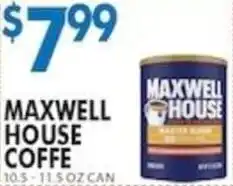 Associated Maxwell House Coffee offer