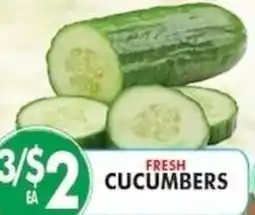 Associated Fresh Cucumbers offer