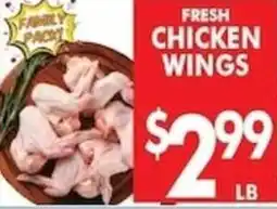 Associated Fresh chicken wings offer