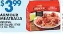 Associated Armour meatballs offer