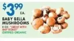 Associated Baby Bella Mushrooms offer
