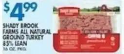 Associated Shady Brook Farms All Natural Ground Turkey offer