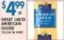 Associated Great Lakes American Cheese offer