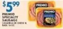 Associated Premio specialty sausage offer