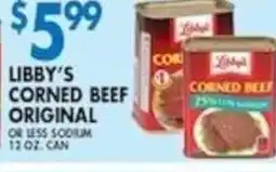 Associated Libby's corned beef original offer