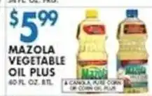 Associated Mazola vegetable oil plus offer