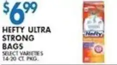 Associated Hefty ultra strong bags offer