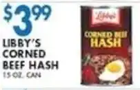 Associated Libby's corned beef hash offer