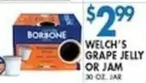 Associated Welch's grape jelly or jam offer