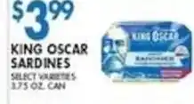 Associated King Oscar Sardines offer