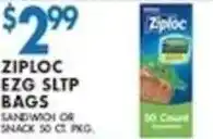 Associated Ziploc ezg sltp bags offer