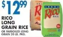 Associated Rico long grain rice or parboiled long grain offer