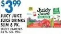 Associated Juicy juice juice drinks slim offer
