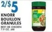 Associated Knorr bouillon granules offer