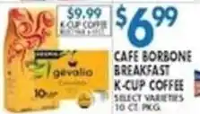 Associated Gevallia Cafe Borbone Breakfast K-Cup Coffee offer
