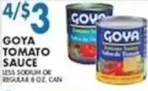 Associated Goya tomato sauce offer