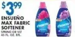 Associated Ensueño max fabric softener offer