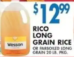 Associated Wesson rico long grain rice offer