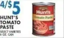 Associated Hunt's Tomato Paste offer