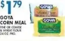 Associated Goya corn meal offer