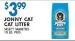 Associated Jonny Cat cat litter offer