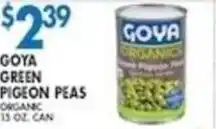 Associated Goya green pigeon peas offer