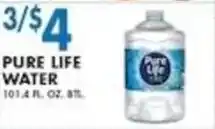 Associated Pure Life Water offer