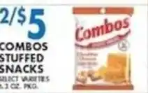 Associated Combos stuffed snacks offer
