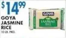 Associated Goya jasmine rice offer