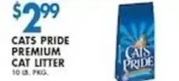 Associated Cats Pride premium cat litter offer