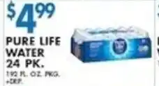 Associated Pure Life Water offer