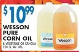 Associated Wesson pure corn oil offer