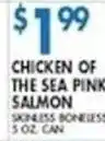 Associated Chicken of the sea pink salmon offer