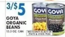 Associated Goya organic beans offer