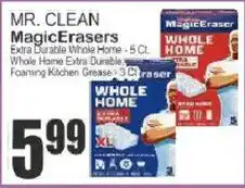 Key Food Mr. Clean magic erasers offer