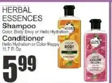 Key Food Herbal Essences Shampoo or Conditioner offer