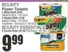 Key Food Bounty paper towels offer