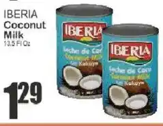 Key Food Iberia coconut milk offer