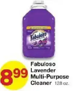 United Supermarkets Fabuloso lavender multi-purpose cleaner offer