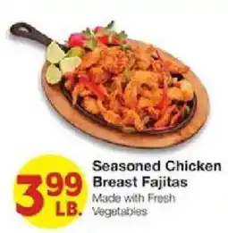 United Supermarkets Seasoned Chicken Breast Fajitas offer