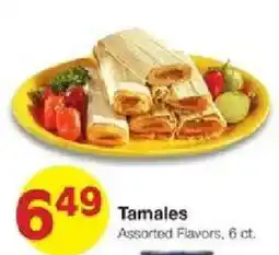 United Supermarkets Tamales offer