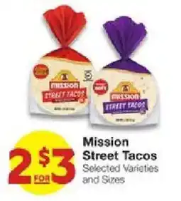 United Supermarkets Mission Street Tacos offer