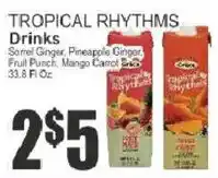 Key Food Tropical Rhythms Drinks offer