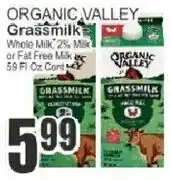 Key Food Organic valley grassmilk offer