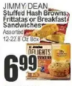 Key Food Jimmy dean stuffed hash browns, frittatas or breakfast sandwiches offer