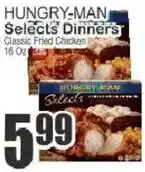 Key Food Hungry-man selects dinners classic fried chicken offer