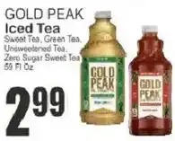 Key Food Gold Peak Iced Tea offer