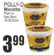 Key Food Polly-o ricotta offer