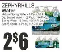 Key Food Zephyrhills Water offer